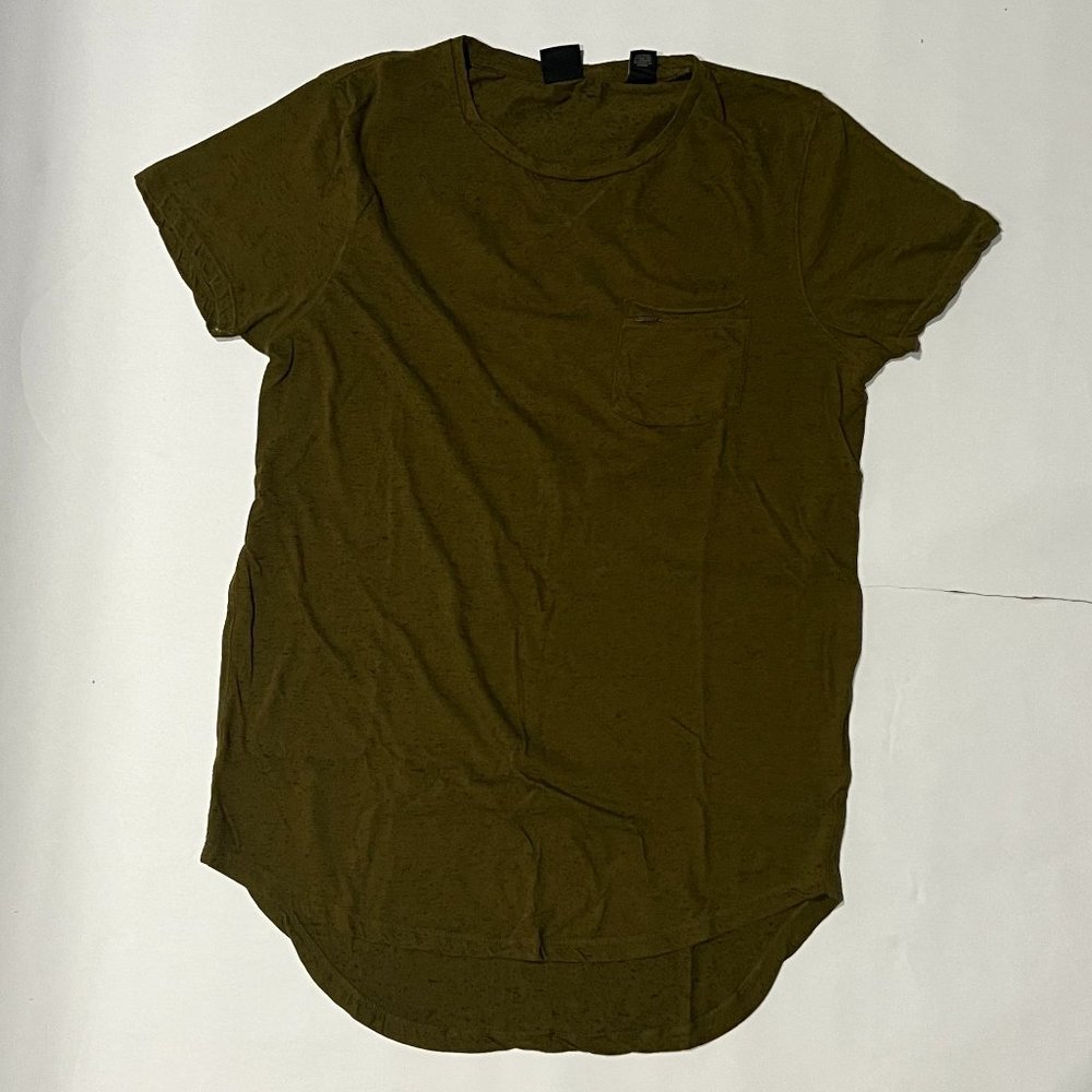 Scotch & Soda Green Flecked T-Shirt